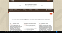 Desktop Screenshot of gite-vosges-lesbrimbelles.com